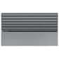 Sub-Zero 84" Pro Louvered Flush Inset Grille for 36" Classic Refrigerator/Freezer/Wine in Stainless Steel, , large