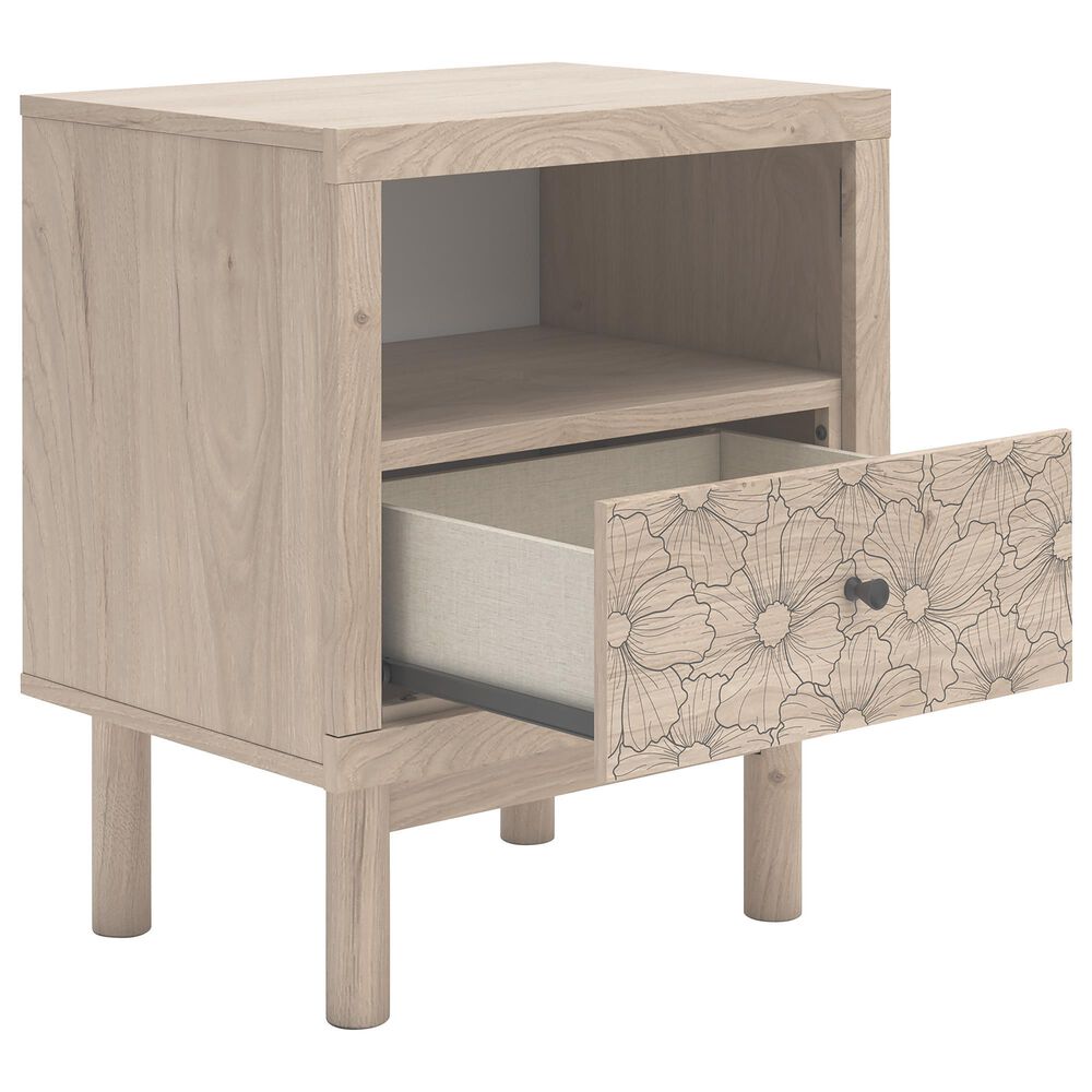 Ashley Arloster 1-Drawer Nightstand in Tan, , large