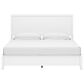Ashley Binterglen 4-Piece King Panel Bedroom Set in White, , large
