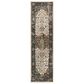 Oriental Weavers Venice Milan 2"3" x 7"6" Beige and Blue Runner, , large