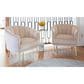 Lumisource Tania Accent Chair in Champagne Velvet and Gold, , large