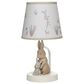 Lambs & Ivy Signature Bunny Hop Table Lamp in Taupe and Silver Gray, , large