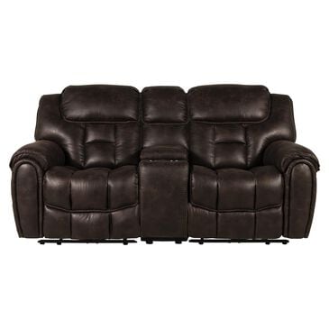 Oxford Furniture Cheers Power Reclining Loveseat in Cowboy Dark Brown, , large