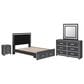 Ashley Zuraleus 4-Piece Queen Storage Bedroom Set in Matte Black, , large