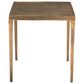 Bernhardt Benson Rectangular End Table in Vintage Brass, , large
