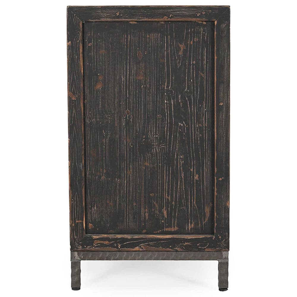 Classic Home Lisbon 4-Door Sideboard in Black, , large