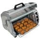 Hamilton Beach 6-Slice Easy Reach Toaster Oven with Roll Top Door in Stainless Steel, , large