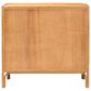 Baxton Studio Radenza 3-Drawer Storage Cabinet in Light Honey, , large