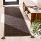 Safavieh Montauk 2"3" x 10" Brown and Black Runner, , large