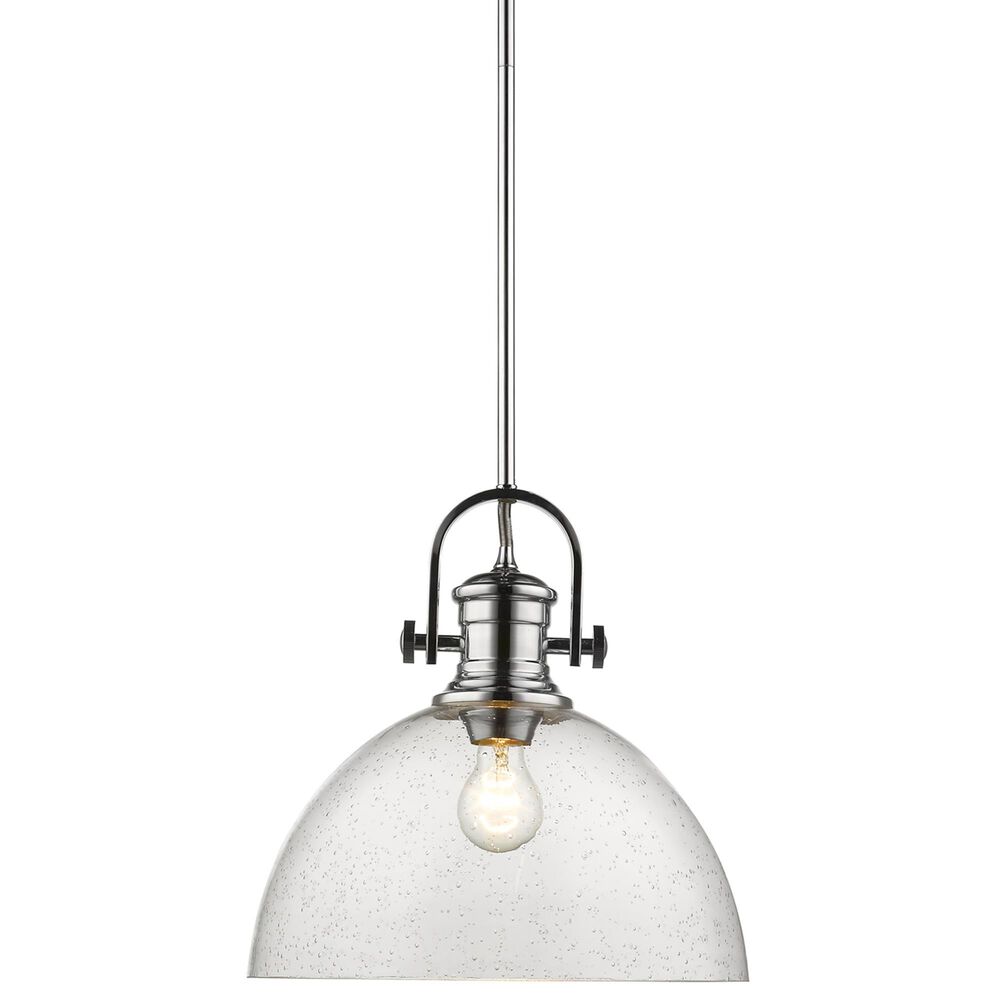 Golden Lighting Hines 1-Light Pendant in Chrome, , large
