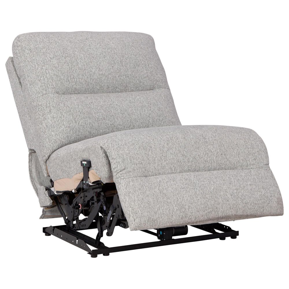 Ashley Acklen Place 5-Piece Power Reversible Reclining Sectional with Console in Pewter, , large