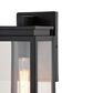Vaxcel Uptown 12.5" 1-Light Outdoor Wall Sconce in Matte Black, , large