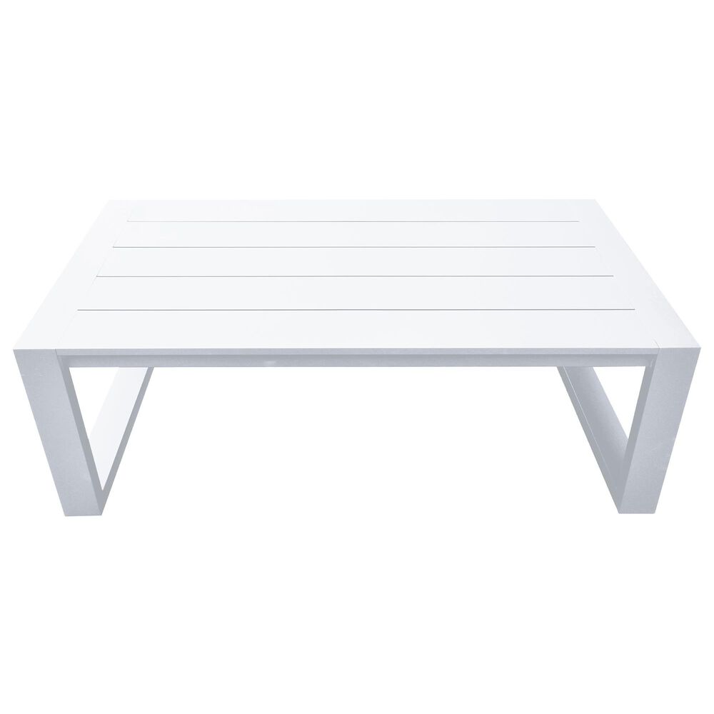 Blue River Aelani 4-Piece Patio Chat Set in White, , large