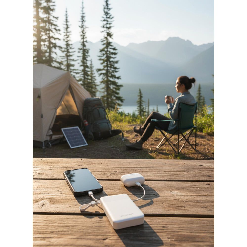 Gallevant CoreCharge 10,000mAh Power Bank in White, , large