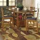 Ashley Ralene 5-Piece Counter Height Dining Set in Medium Brown, , large