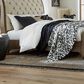 Belle Furnishings Americana Farmhouse Queen Sleigh Bed in Dusty Taupe, , large