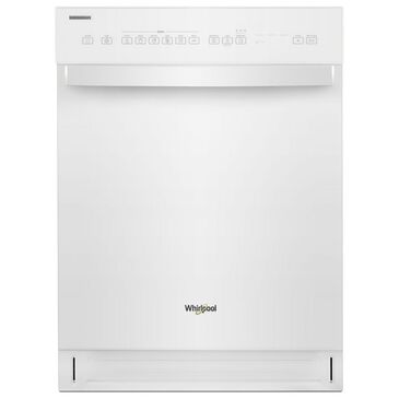 Whirlpool Quiet Dishwasher with Stainless Steel Tub in White, , large