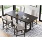 Ashley Neymorton Counter Height Dining Table Only in Dark Grayish Brown, , large