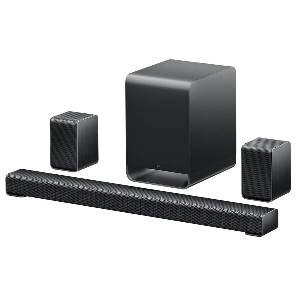TCL 5.1 Channel Sound Bar System in Charcoal, , large