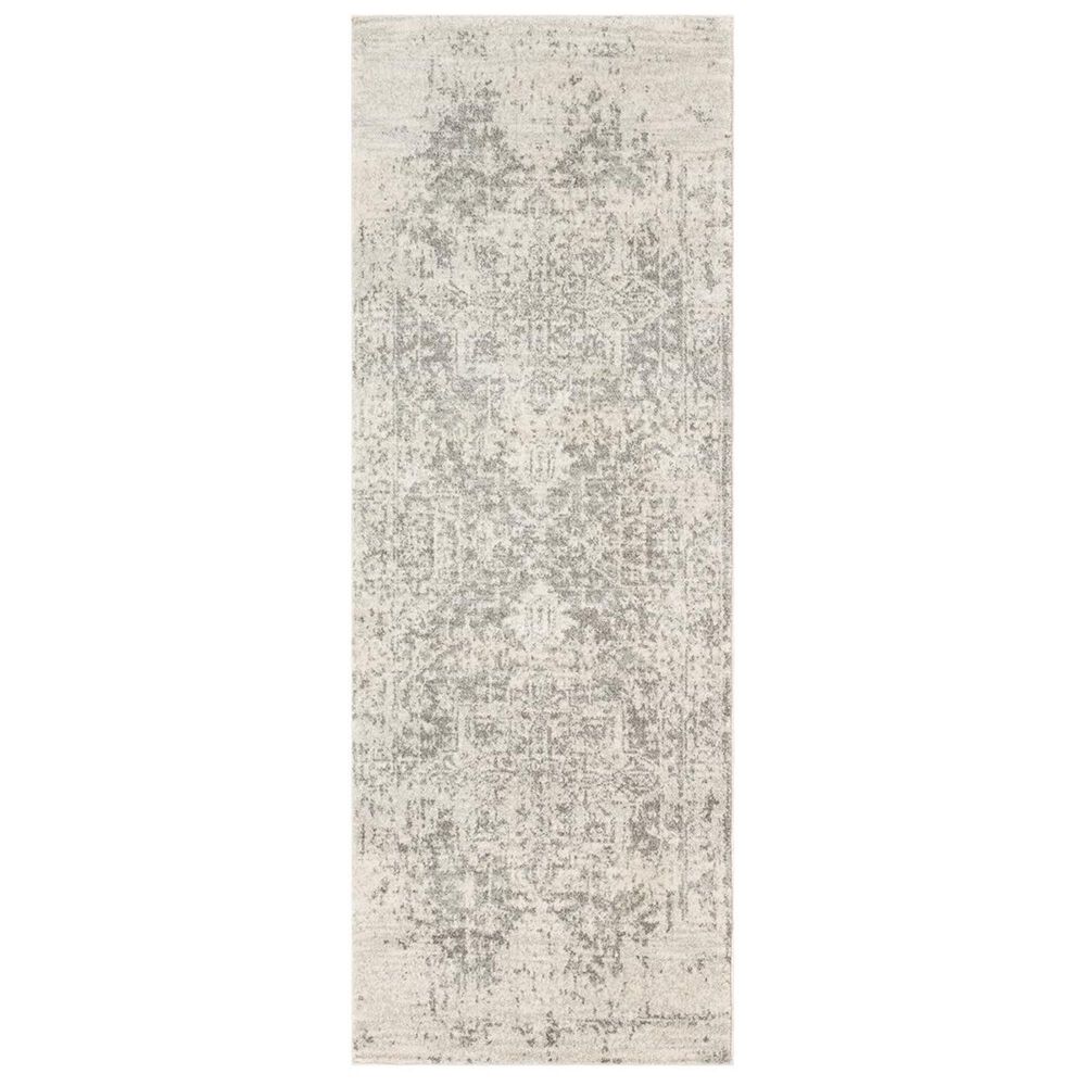 Surya Harput HAP-1024 2"7" x 12" Charcoal, Light Gray and Beige Runner, , large