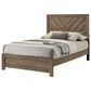 Crown Mark Valor 3-Piece Full Bedroom Set in Light  Brown, , large