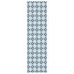 Dalyn Rug Company Marlo 2"3" x 7"6" Navy Indoor/Outdoor Runner, , large