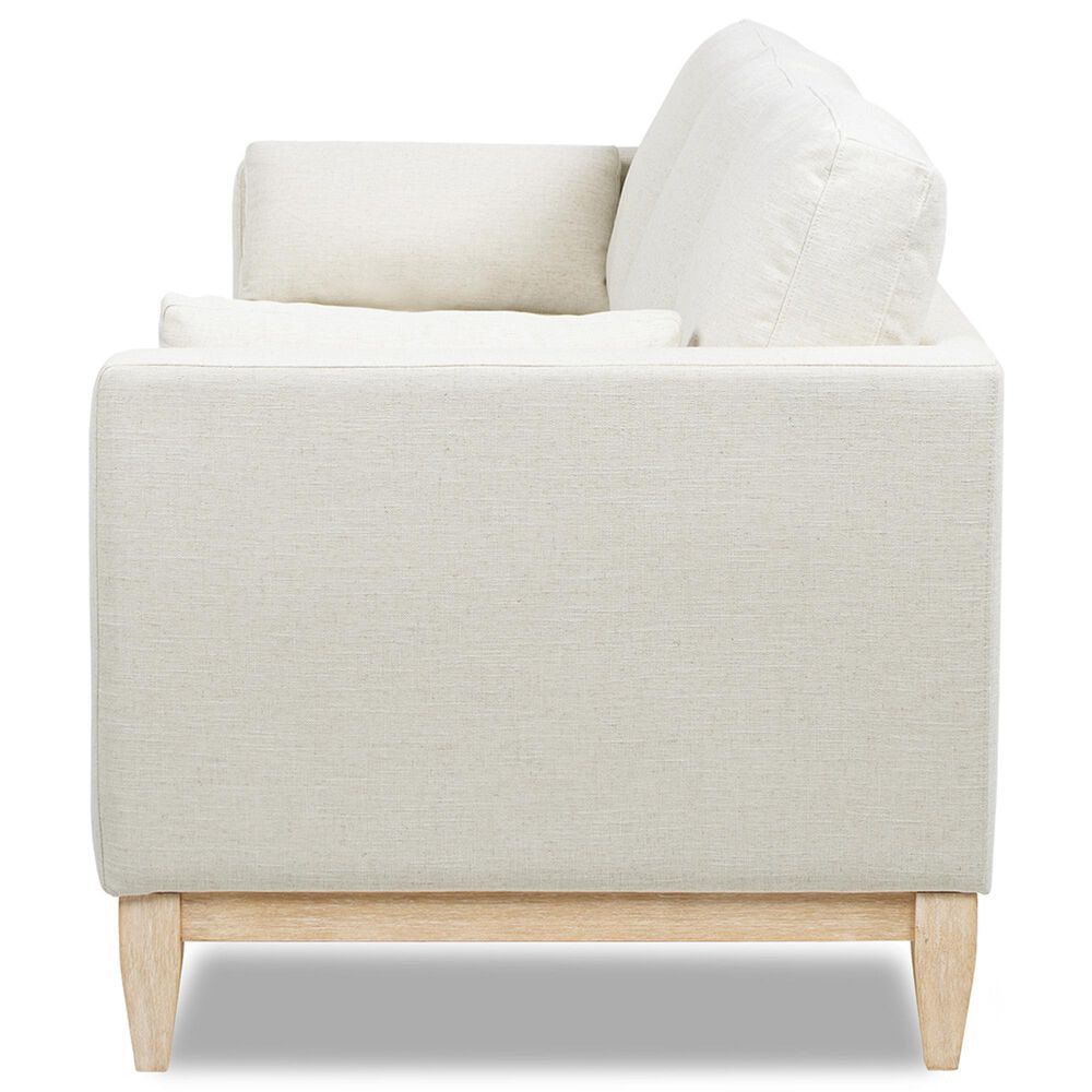 Jennifer Taylor Home Knox Stationary Sofa in Flax White, , large
