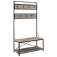 Walker Edison 72" Hall Tree in Grey Wash, , large