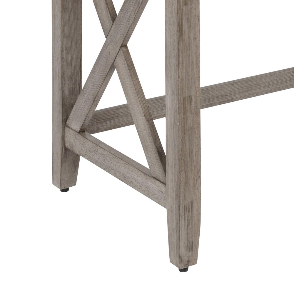 Homestyles Mountain Lodge Desk with Hutch in Gray, , large