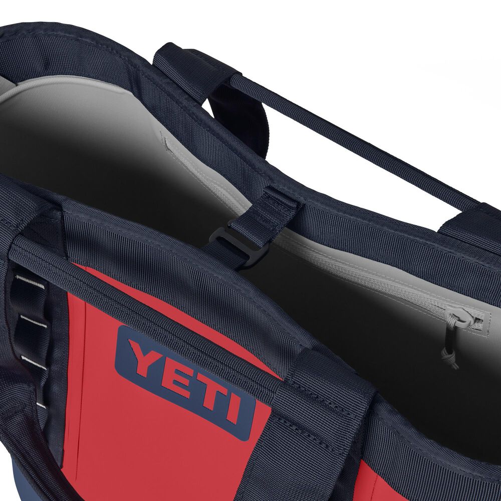 YETI Camino 35 Carryall Tote Bag in Rescue Red, Navy and White, , large
