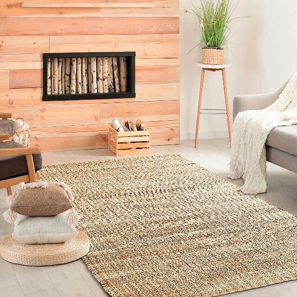 L&amp;R Resources Natural Fiber 03305 9&#39; x 12&#39; Hebrides Area Rug, , large
