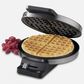 Cuisinart Round Classic Waffle Maker in Brushed Stainless Steel and Black, , large
