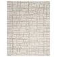 Nourison Luna 7"9" x 9"9" Ivory and Grey Area Rug, , large