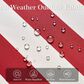HOMLUX 10" Patio Umbrella with Adjustable Tilt and Scalloped Edge in Red, , large