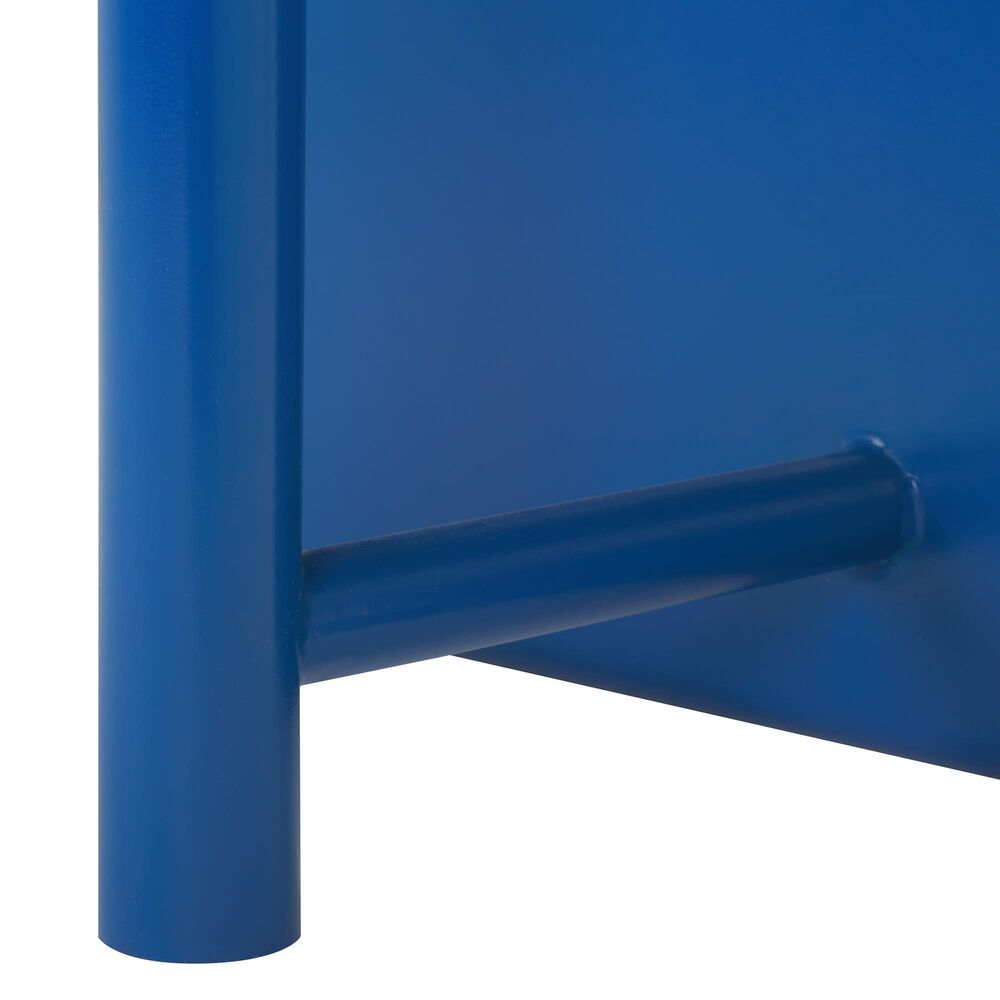 Safavieh Aldwyn Metal Accent Table in Blue, , large
