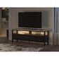 Ashley Cadmori 71" Extra Large TV Stand in Black and White, , large