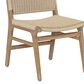 Sunset West Sedona Patio Dining Chair in Coastal Teak and Latte, , large