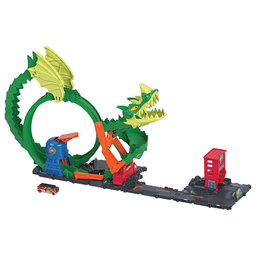 Hot Wheels Dragon Drive Firefight, , large