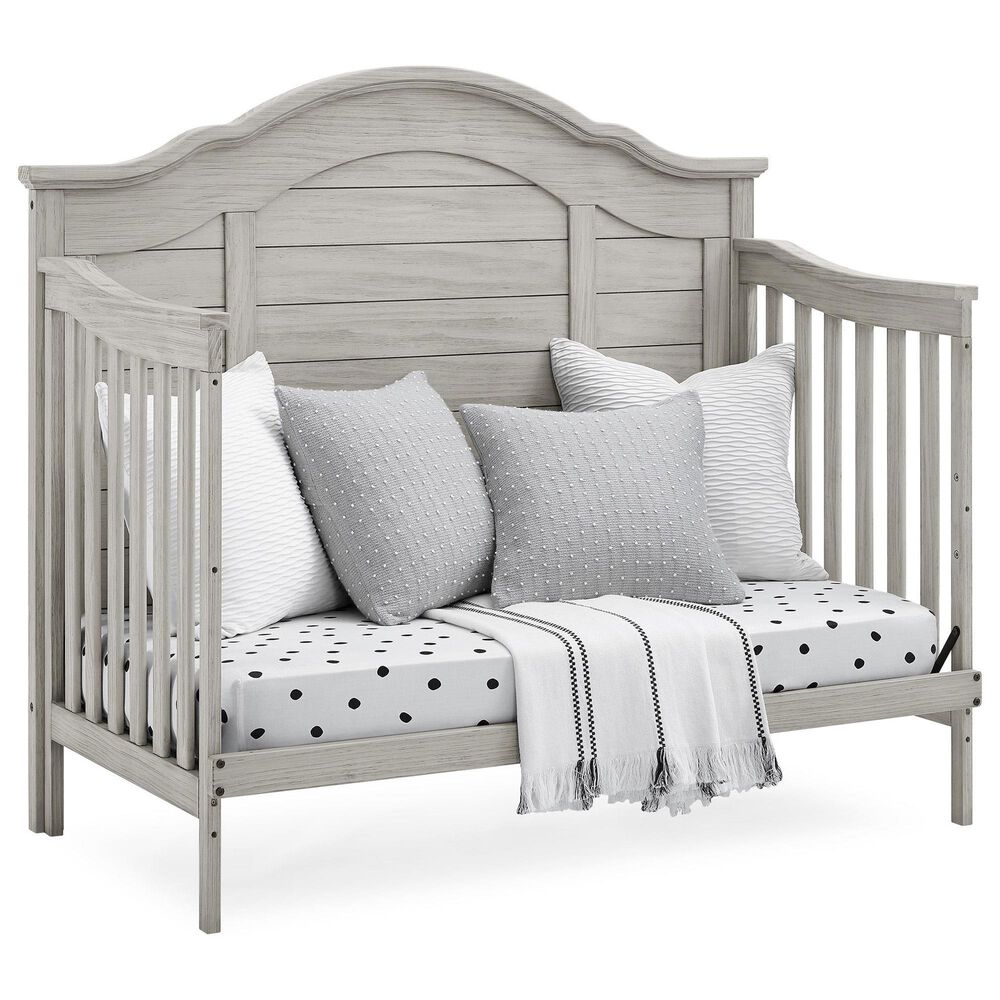 Delta Children Asher 6-In-1 Convertible Crib in Rustic Mist, , large