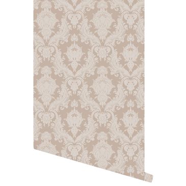 Tempaper Damsel 28 sq. ft. Peel & Stick Wallpaper in Bisque, , large