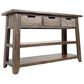 Waltham Painted Canyon Sofa Table in Brown, , large
