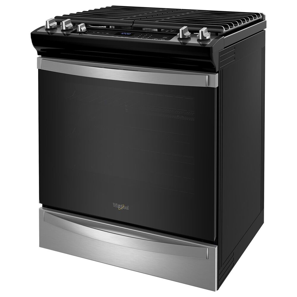 Whirlpool 5.8 Cu. Ft. Gas Range 7in1 Air Fry Oven in Fingerprint
