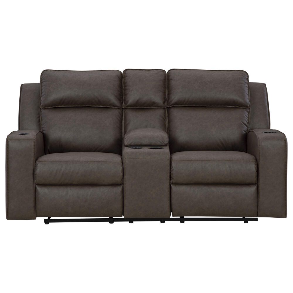 Ashley Lavenhorne 3-Piece Manual Reclining Living Room Set in Umber, , large