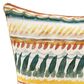 Classic Home Cetara 22" Square Throw Pillow in Blue and Multicolor, , large