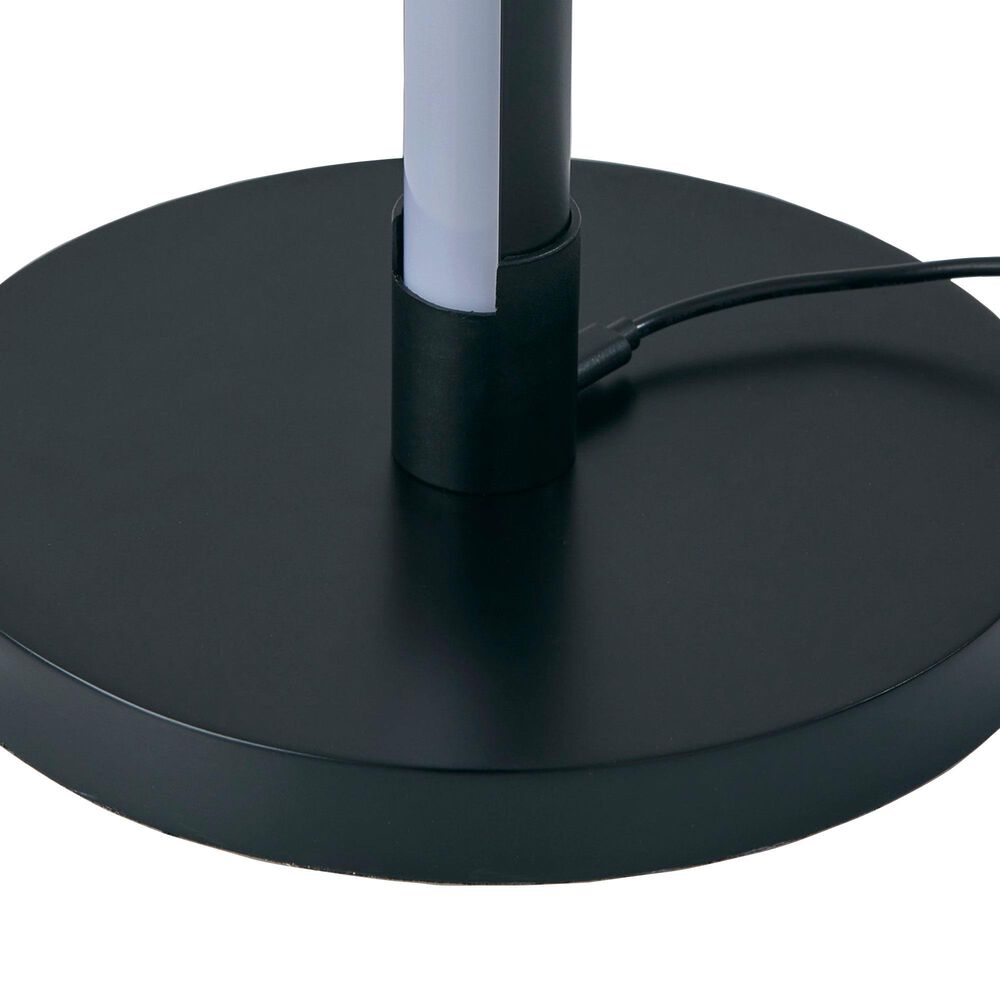 Adesso Astra RGB Color Changing Floor Lamp in Black and White, , large