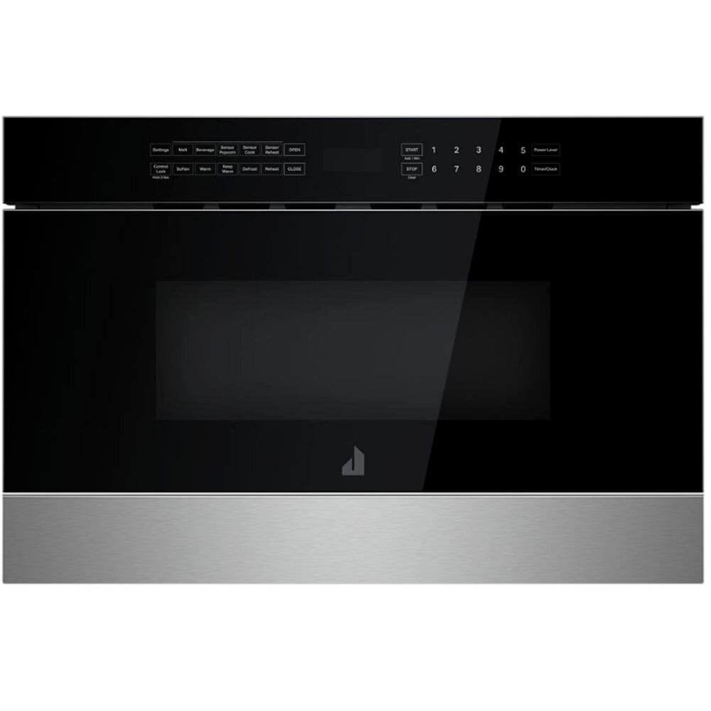 JennAir NOIR 24" Undercounter Microwave Oven with Drawer Design in Floating Glass Black, , large