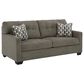 Ashley Mahoney Stationary Sofa and Loveseat Set in Chocolate, , large