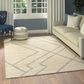 L&R Resources Willow Abstract Blue 5" x 7"9" Area Rug, , large