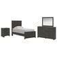 Ashley Prendonea 4-Piece Twin Bedroom Set in Dark Charcoal, , large
