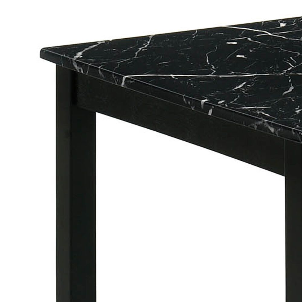 Furniture of America Modesk 3-Piece Table Set in Black, , large